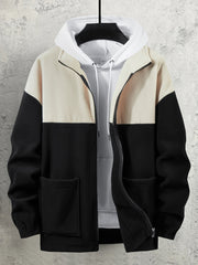 Autumn&Winter Fleece Men's Jacket Stand Collar