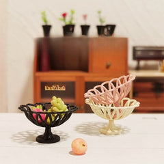 Mini Doll House Fruit Plate Toy Scene Decoration