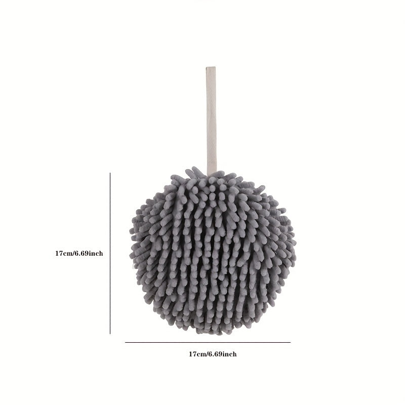 Chenille Hand Wipe Ball Absorbent Soft Hand Towel