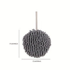 Chenille Hand Wipe Ball Absorbent Soft Hand Towel