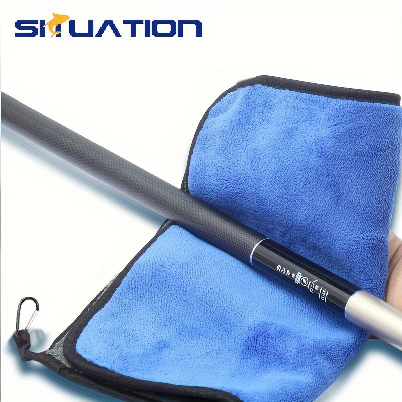 Quick Drying Microfiber Fishing Towel for Clean Gear