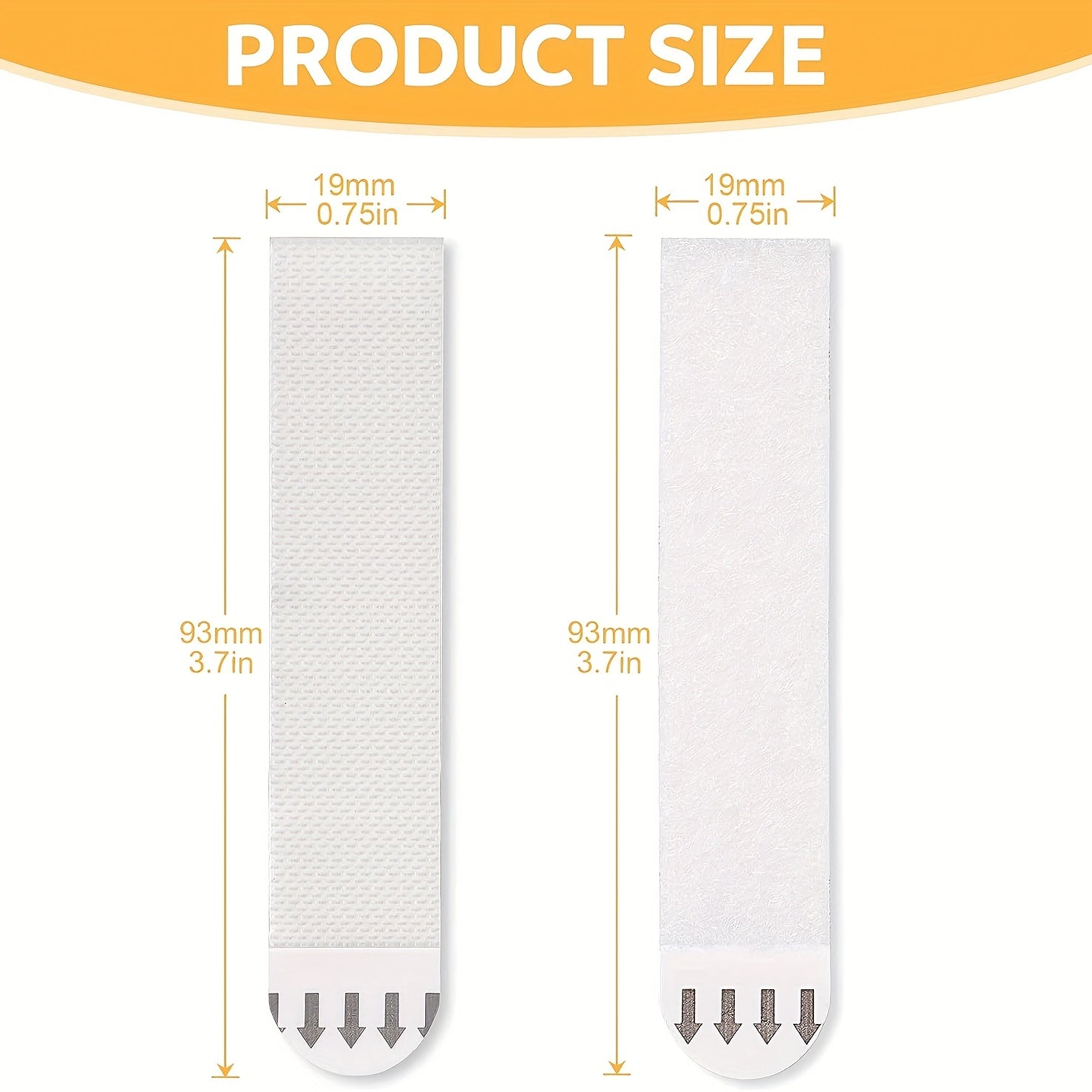12Pairs Picture Hanging Strips Heavy Duty Double Side Hook