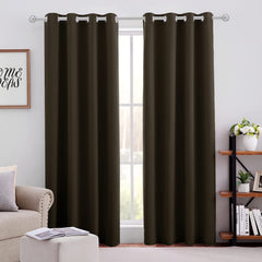 Blackout Curtain Thermal Insulated Room Darkening Study Bedroom