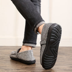 Men's Cozy Anti-Skid House Slippers with Fuzzy Lining