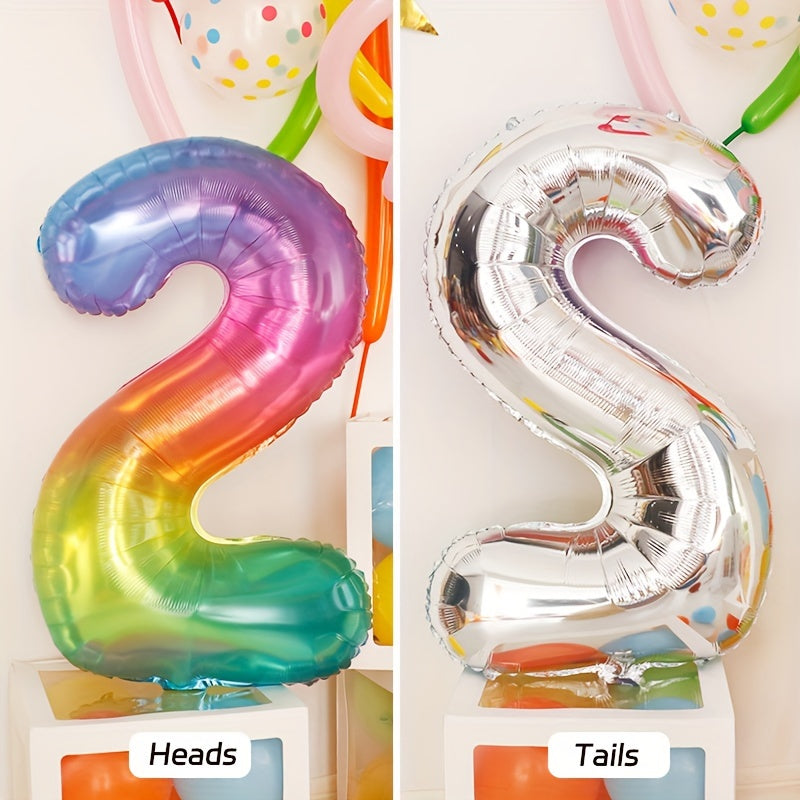 3pcs 32 inch Jelly Colored Foil Balloons for Picnics, Weddings, Holidays