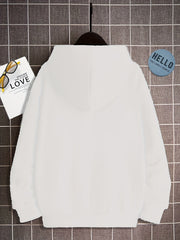 Boy's Dizzy Face Print Hoodie Long Sleeve Top Pullover Sports