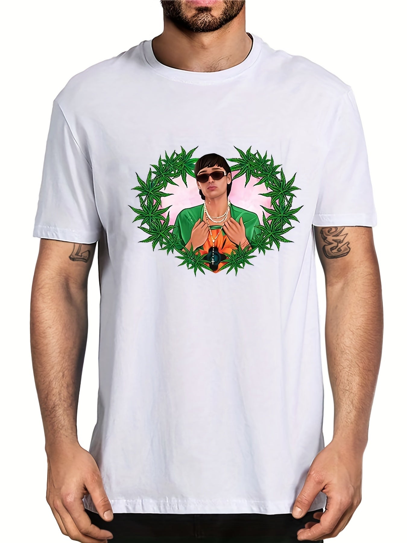 Men's Lightweight Graphic T-Shirt for Summer Fun