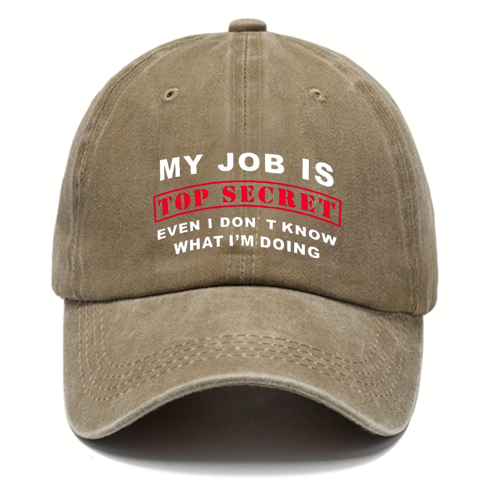 Adjustable Cotton Baseball Cap Sun Protection Hat