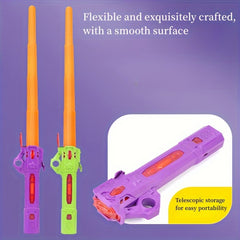 3D Gravity Radish Telescopic Sword Decompression Toy