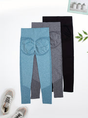 3pcs High Waist Seamless Leggings for Women