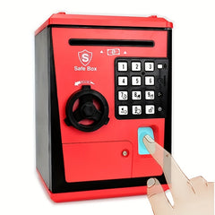 Secure Fingerprint ATM Bank with Automatic Roll
