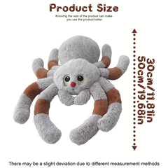 Soft Spider Plush Toy - Fun Animal Plush for Room Decor & Gifts