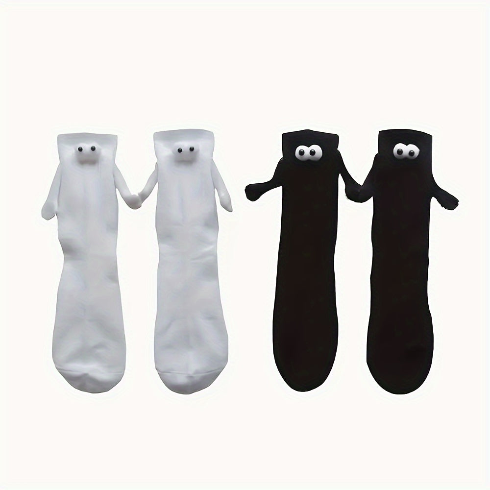 Magnetic Hands Holding Socks, Fun Socks for Couples, Parent-Child Socks