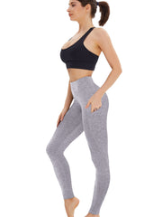 High Waist Seamless Sports Leggings Butt Lifting Elastic Running Tight Pants