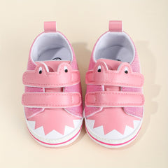 Cheerful Cartoon Sneakers for Baby Boys Lightweight Non Slip Shoes