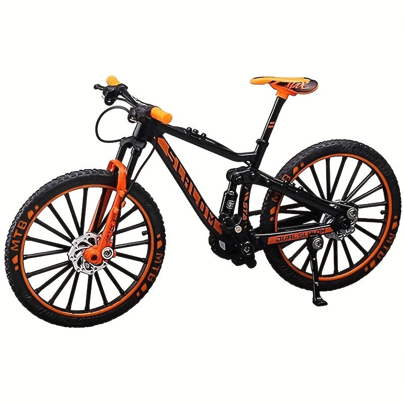 Mini Alloy Bicycle Model Desktop Decoration Mountain Bike Toy