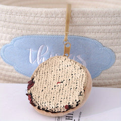 Sequin Coin Purse Mini Storage Bag School Bag Pendant Gift For Girls
