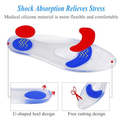Orthopedic Insoles for Flat Feet Plantar Fasciitis Arch Support