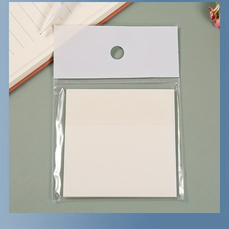 150pcs Transparent Sticky Notes 3 Sizes Self Adhesive Translucent Sticky Notes