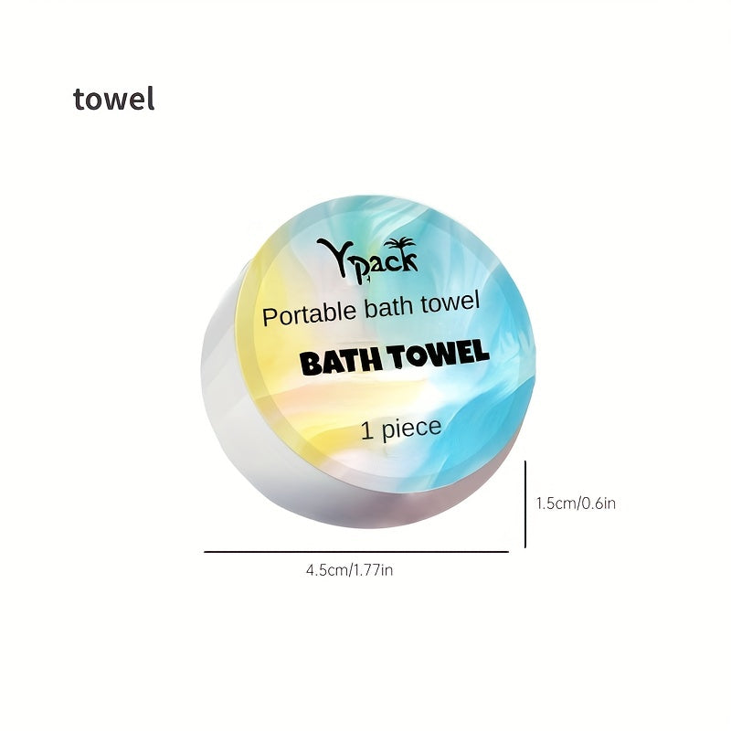 Portable Cotton Bath Towel for Business Trip - Independent Packaging