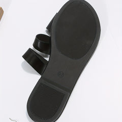 Waterproof Open toe Flat Sandals Women's Beach Shoes
