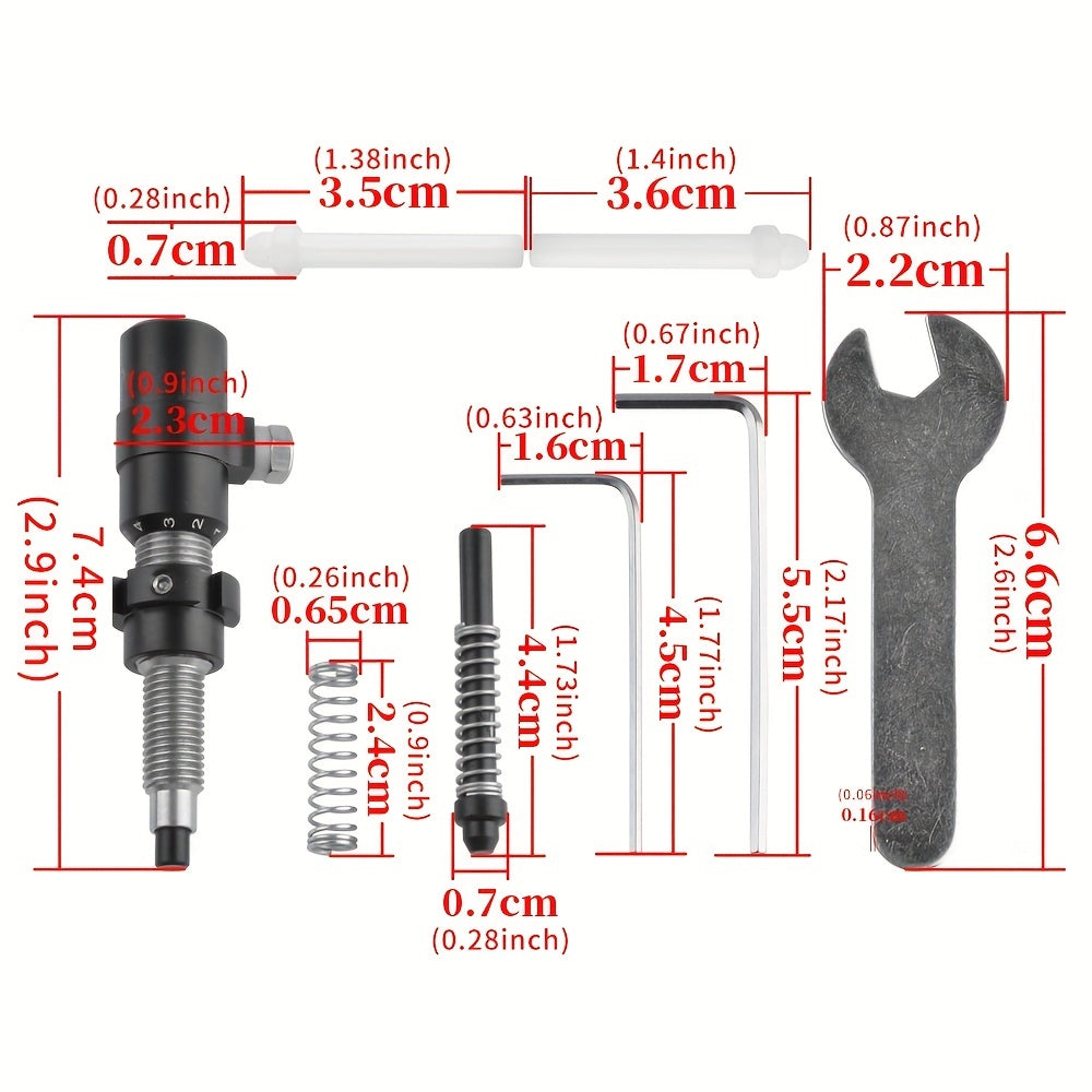Recurve Bow Side Cushion Plunger Archery Accessories