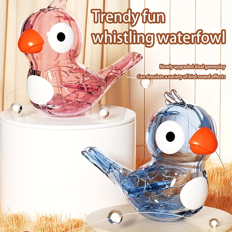 Water Bird Whistle Toy for Kids - Musical Instrument Horn - Christmas Gift