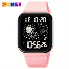 Spaceman Animation Student Watch Waterproof