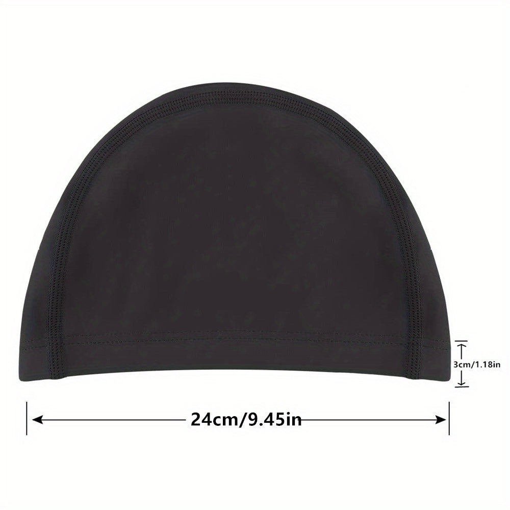 High Elasticity Swim Cap Keeps Hair Clean Breathable One Size Hat