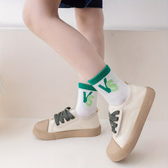 5pairs Children's Cotton Socks Breathable Boys Girls Summer Baby Mesh Stockings