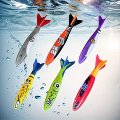 Shark Diving Sticks Pool Toys for Kids - Underwater Games & Pool Activities