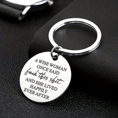 Unisex Stainless Steel Keychain Mother's Gift