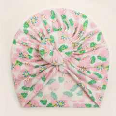 Girls' Donut Printed Pullover Hat for Autumn/Winter