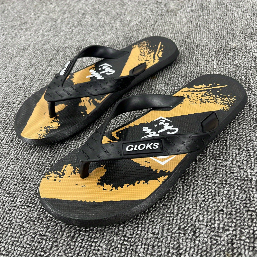 Men's Non-Slip Flip Flops Casual Slippers - Assorted Colors