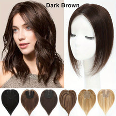 Human Hair Toppers for Women - Real Human Hair Toppers for Thinning Hair