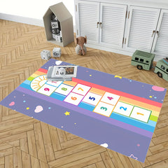 Kids Hop & Count Hopscotch Soft Anti-slip Carpet Rug