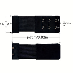5pcs Bra Strap Extenders Comfortable Adjustable Bra Band for Braless Look