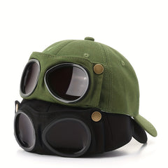 Aviator Baseball Cap Solid Vintage Couple Sun Hats
