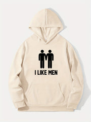 Men's Graphic Print Hoodie for Winter Fall
