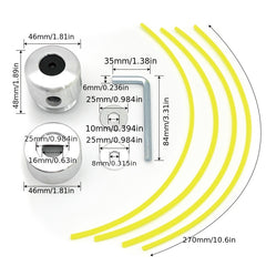Lawn Trimmer Head Repair Anti deform Grass Trimmer Head