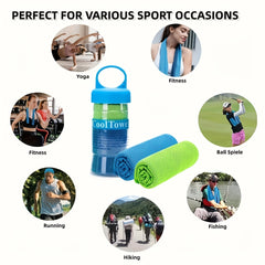 2pcs Cooling Towels Lightweight Quick Drying Towel for Outdoor Yoga Sports
