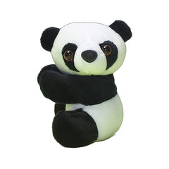 Cartoon Plush Toy Panda Clip Raccoon Hug Panda Plush Doll Travel Gift