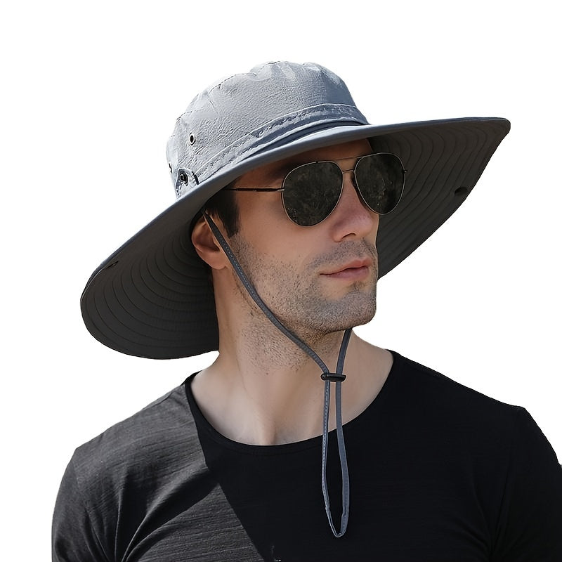 Breathable Men's Sun Hat for Fishing and Mountaineering