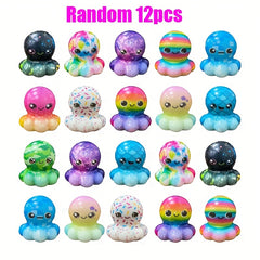 Soft Octopus Toys Slow Rising Sensory Toys for Kids Party Favors