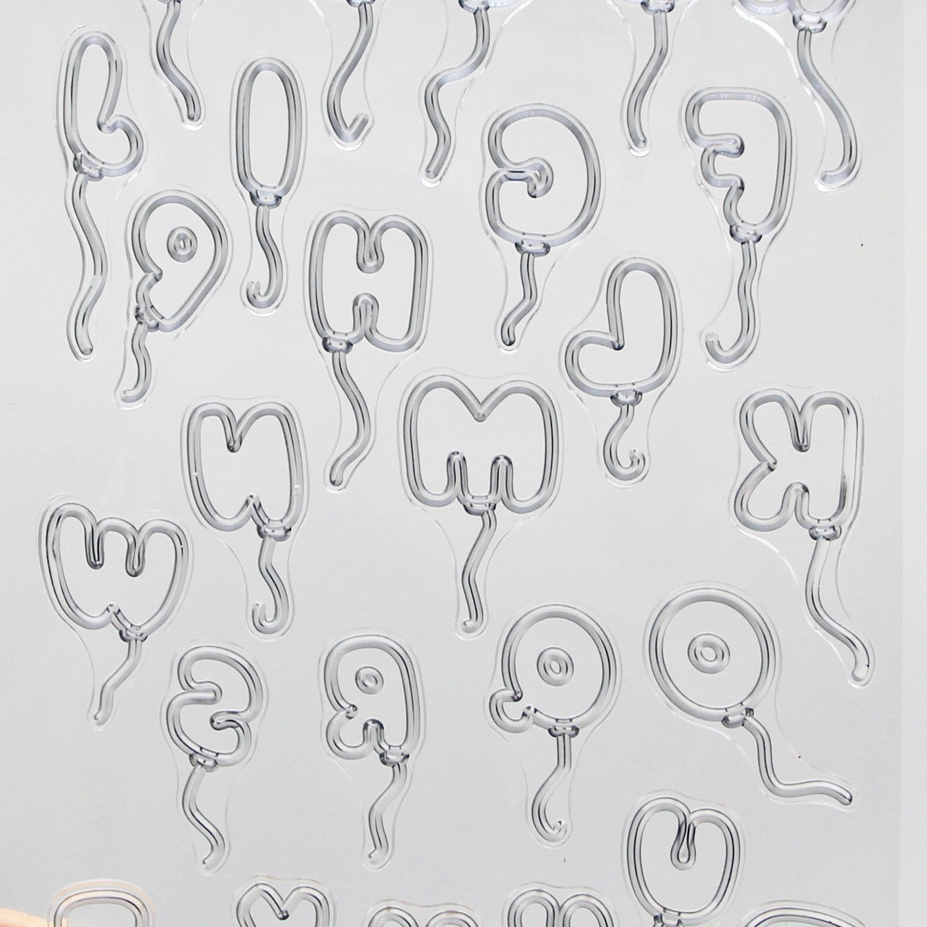Alphabet Transparent Seal For Kids