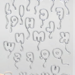 Alphabet Transparent Seal For Kids