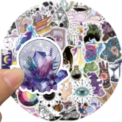 Graffiti Sticker Astrology Tarot Gothic Style Waterproof Kids Girls Gift