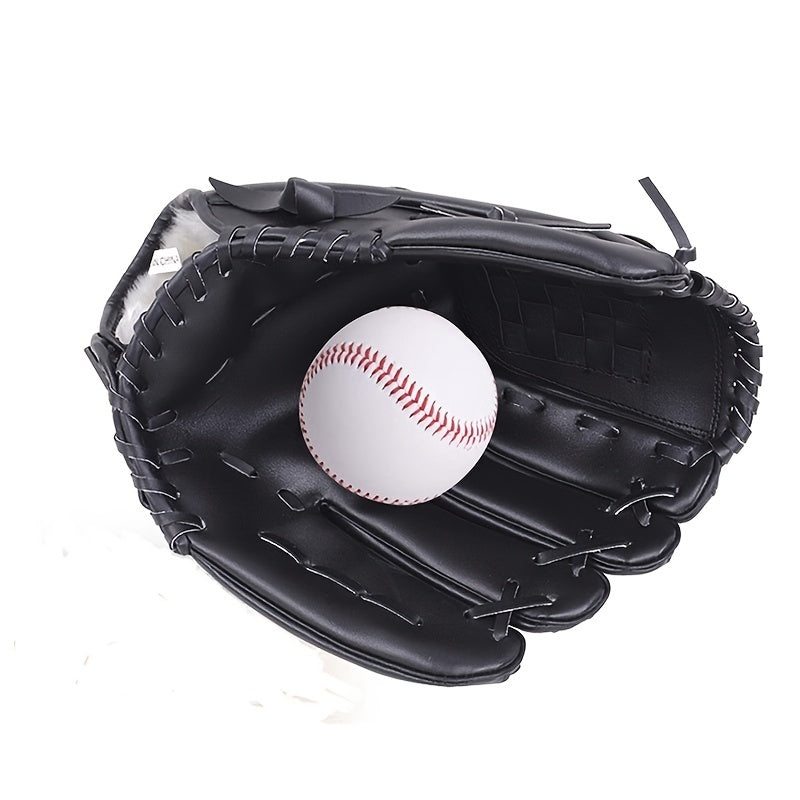 Faux Leather Baseball Gloves for Kids, Teens & Adults