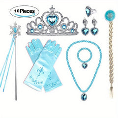 8pcs Princess Dress Up Accessories for Girls