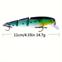5pcs 110mm 14 7g Bionic Fishing Lure Hard Bait Minnow Lure Crankbait